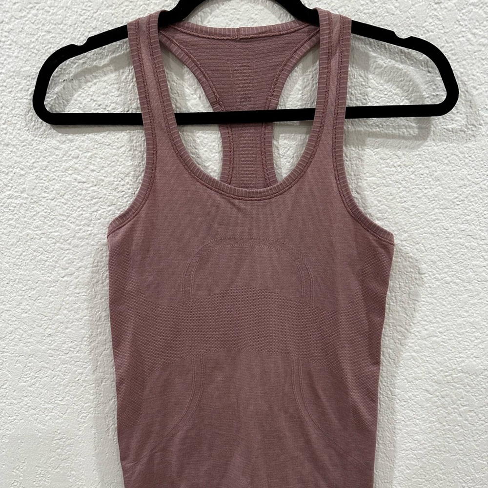 Pink Lululemon Swiftly Tech Racerback Tank Size 4